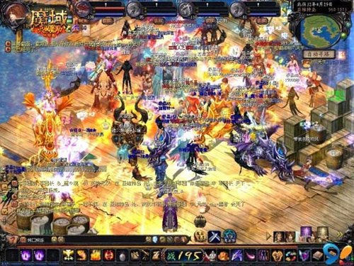 全新魔域手游还原端游玩法，畅享自由PK与热血群殴